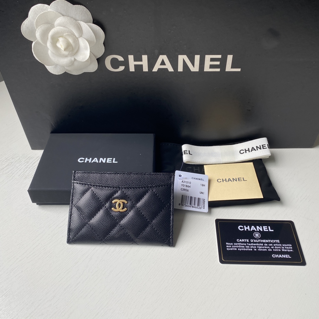 Top quality Chanel Card holder 31510 LM08 11cm