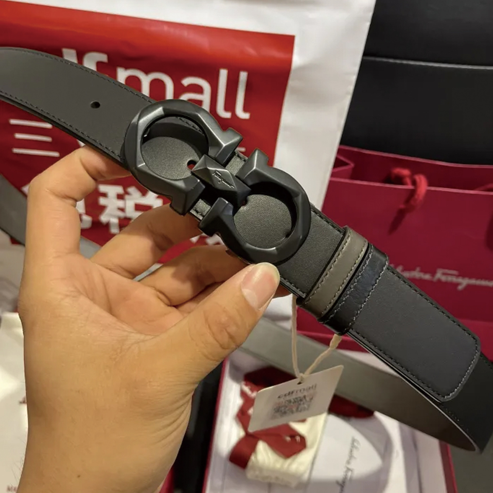 FERRAGAMO Belt 002 22PJ081 3.5cm