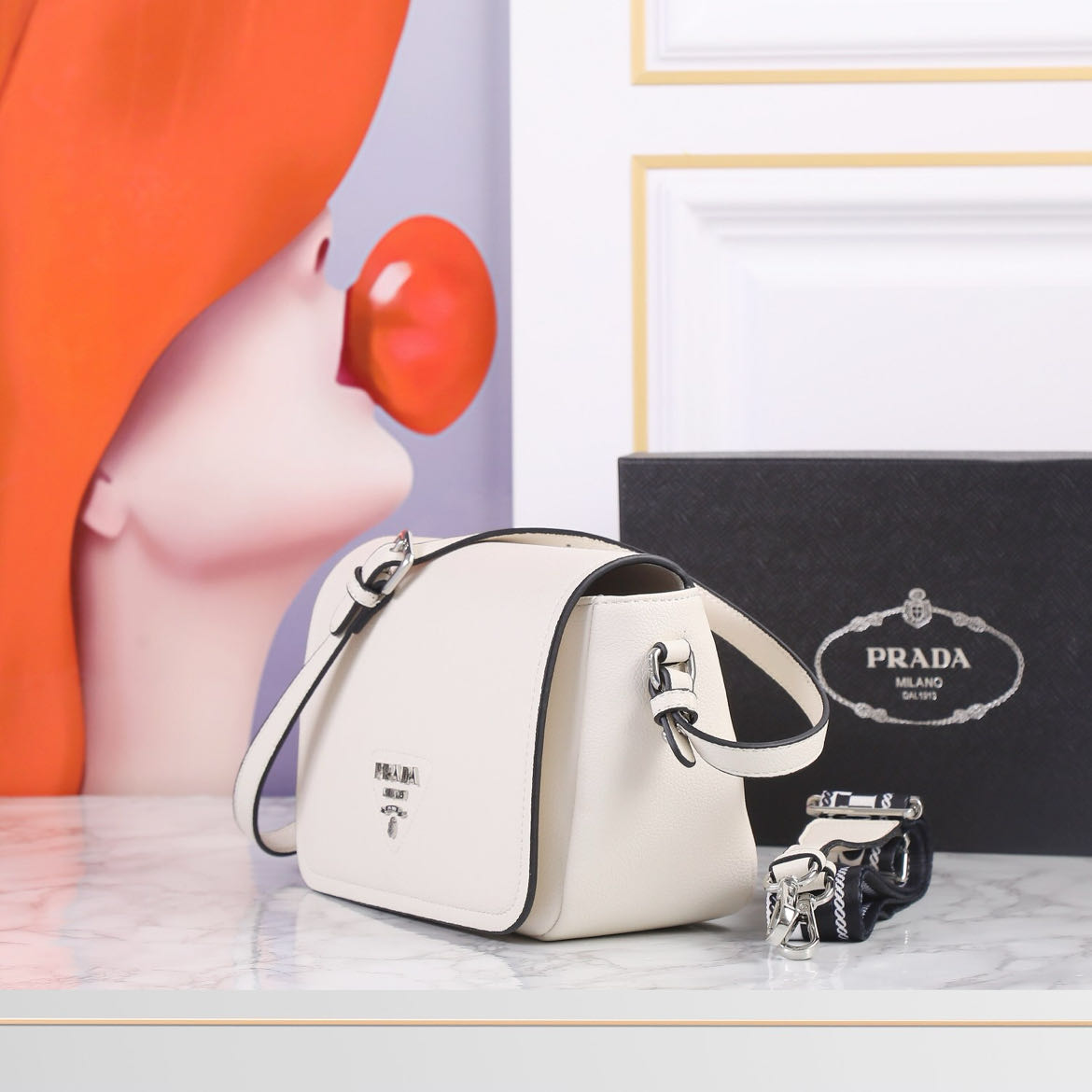 Prada Shoulder Bag 1BD314 LM061 23cm