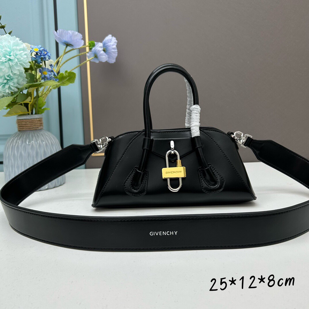 Mini Antigona Stretch Bag Black 8668 LM012 25cm