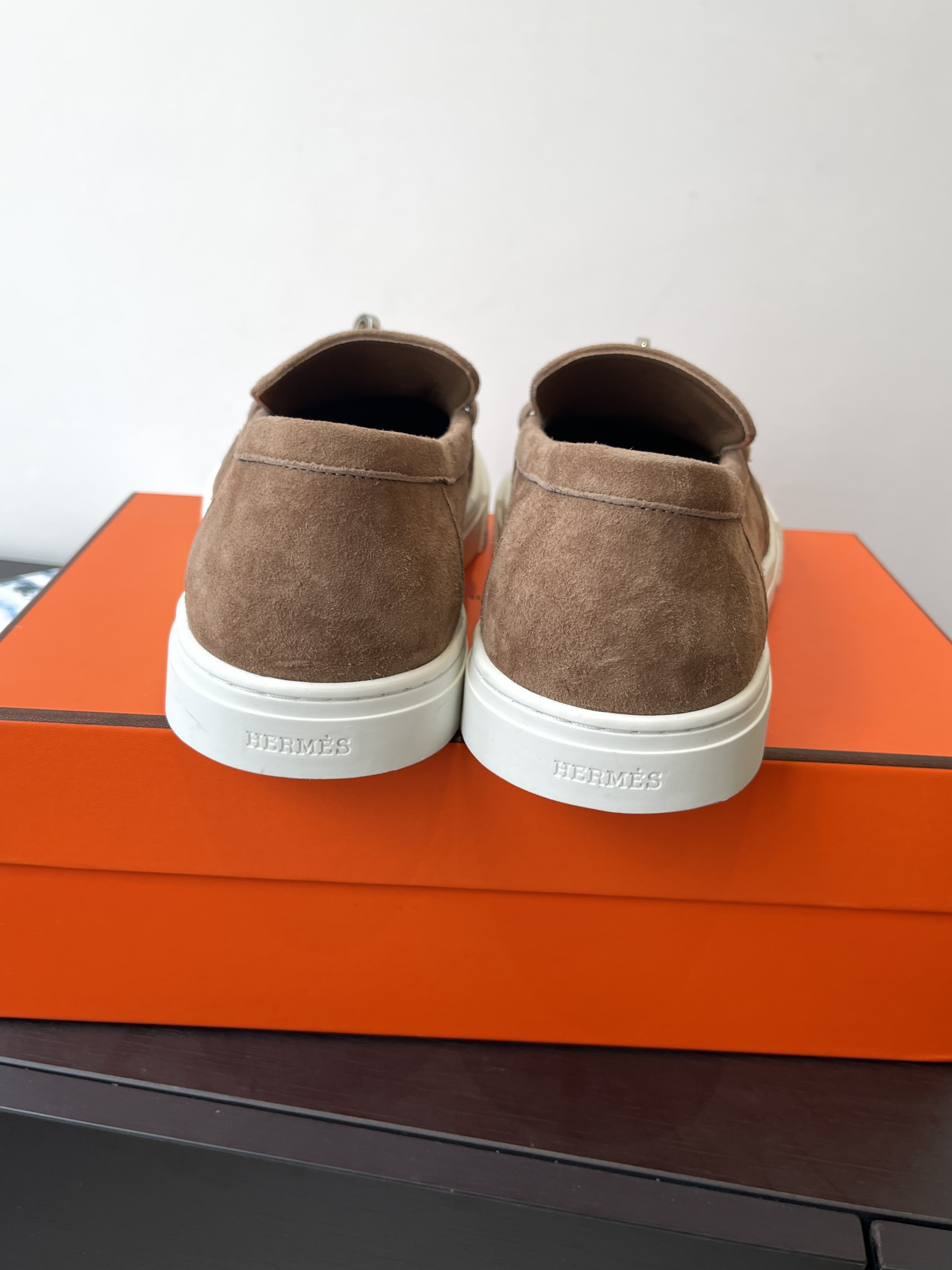 Hermes Shoes Loafers Cowhide