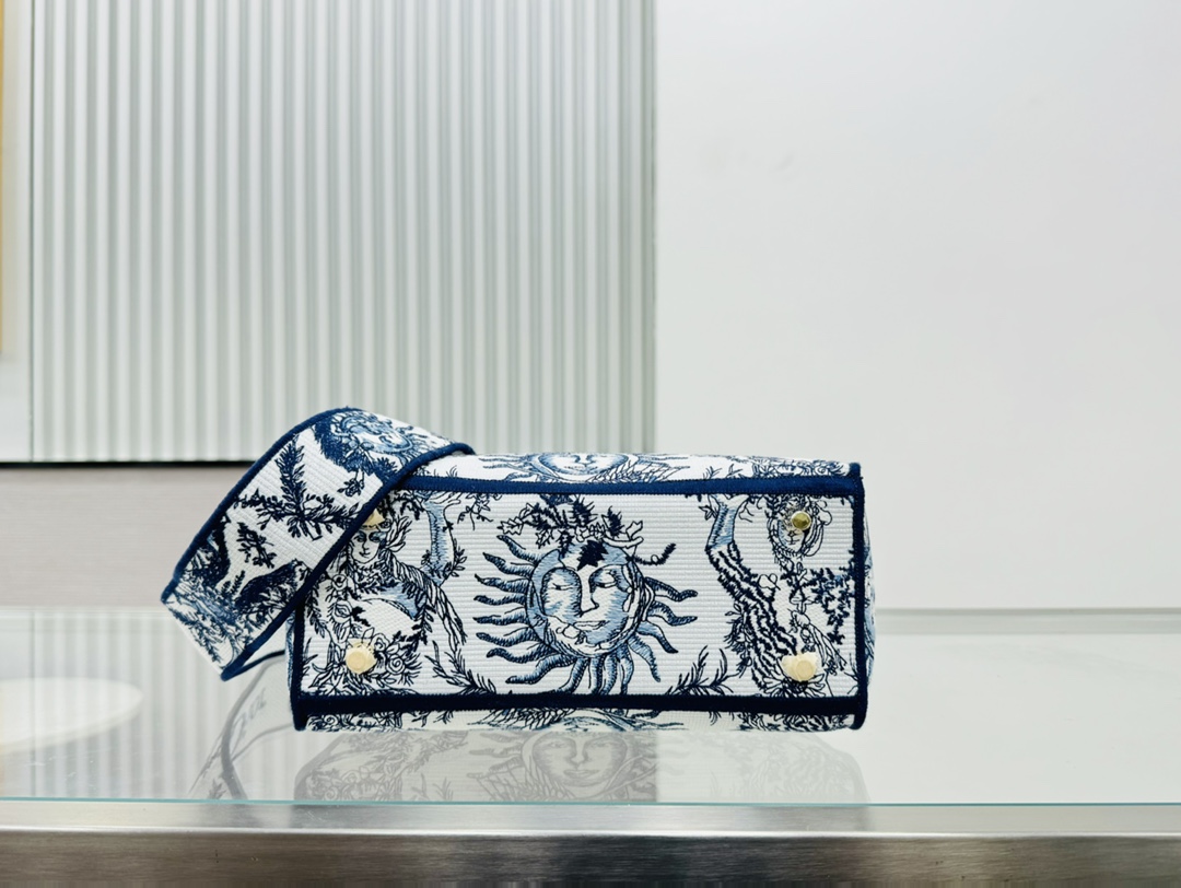 10A + top quality Dior Medium Lady D-Lite Bag 9920 LM003 24cm