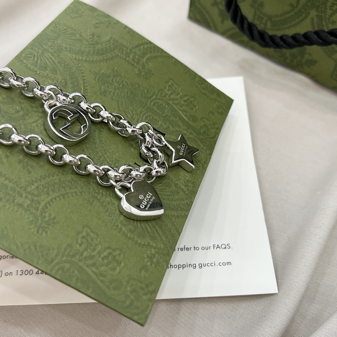 Gucci Jewelry Bracelets  Double G Star Love Bracelet