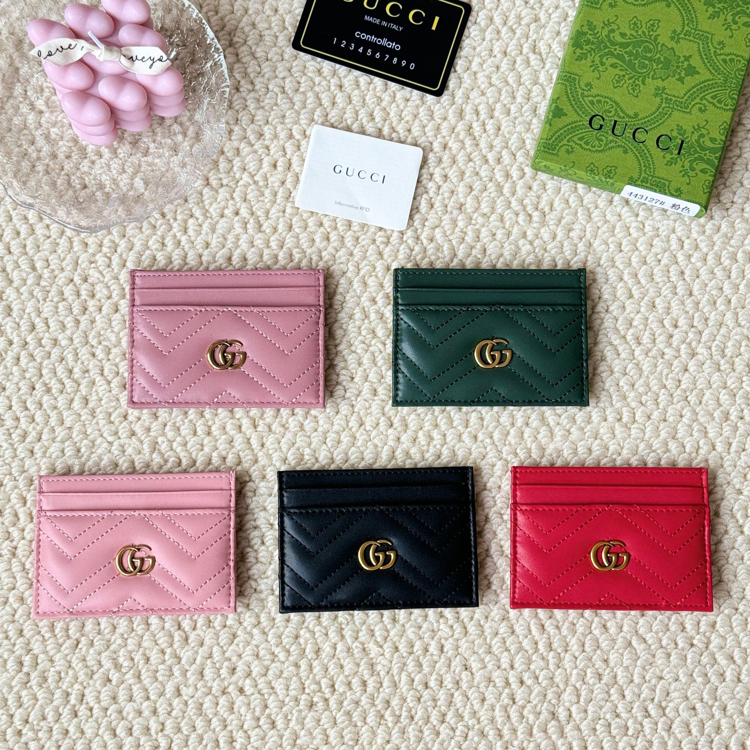 Gucci Mini Card Holder Wallet 443127