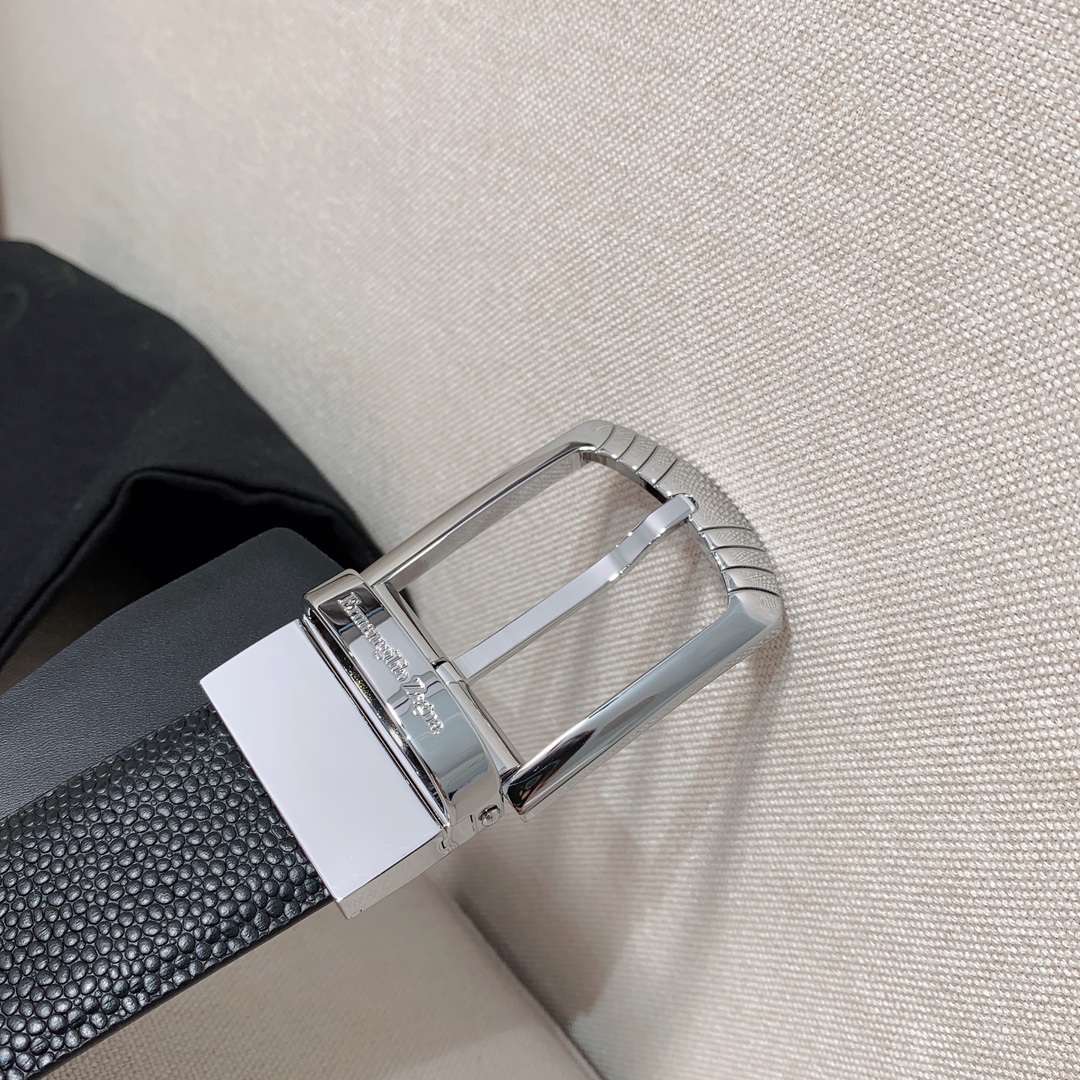 ZEGNA Belt 001 22PJ061 3.5cm