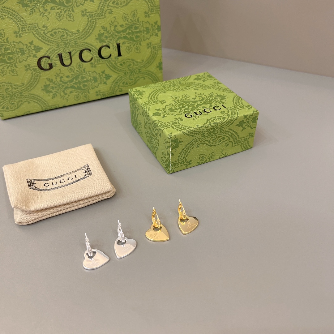 Gucci Jewelry Earring Trademark series pendant ring
