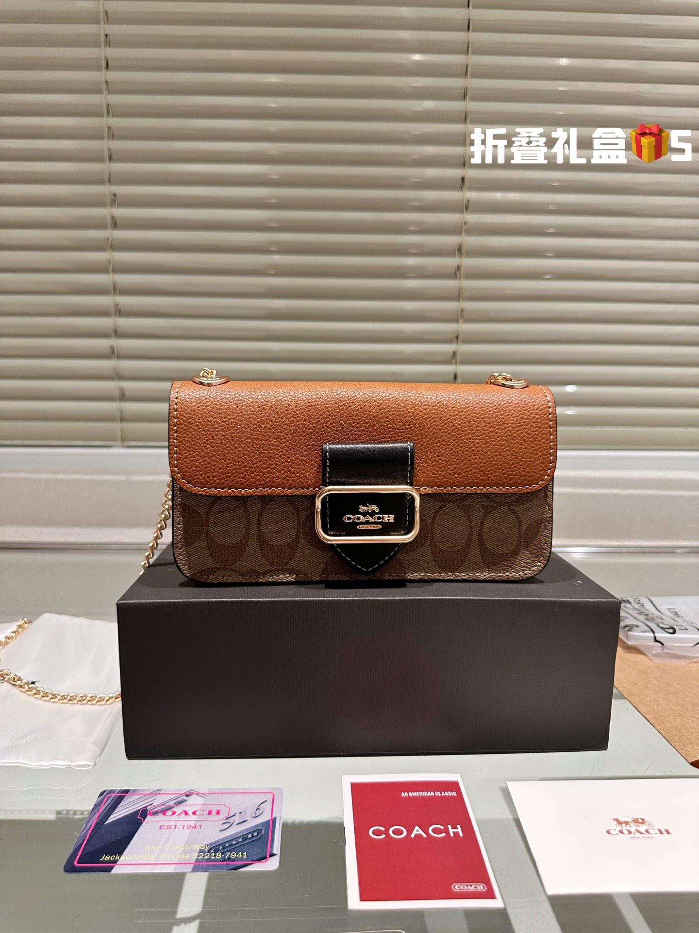 COACH MORGAN Chain Bag 008 LLS561 20cm