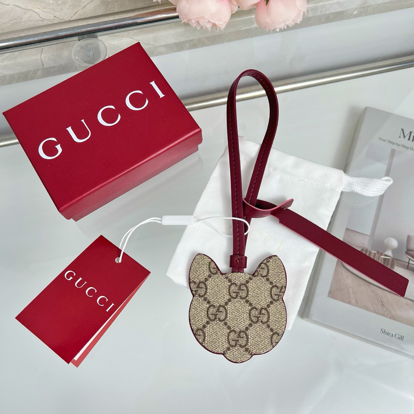 Gucci Key Chain Cat Keychain Charms Accessories