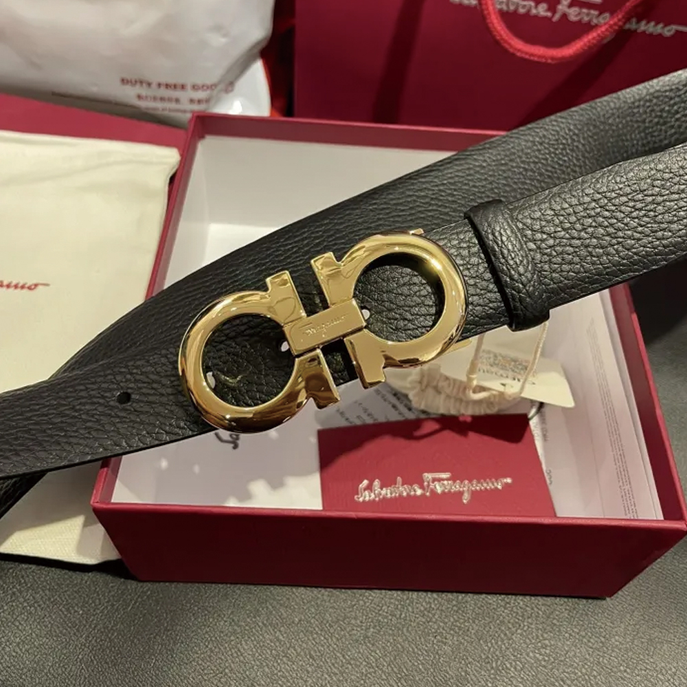 FERRAGAMO Belt 002 22PJ081 3.5cm