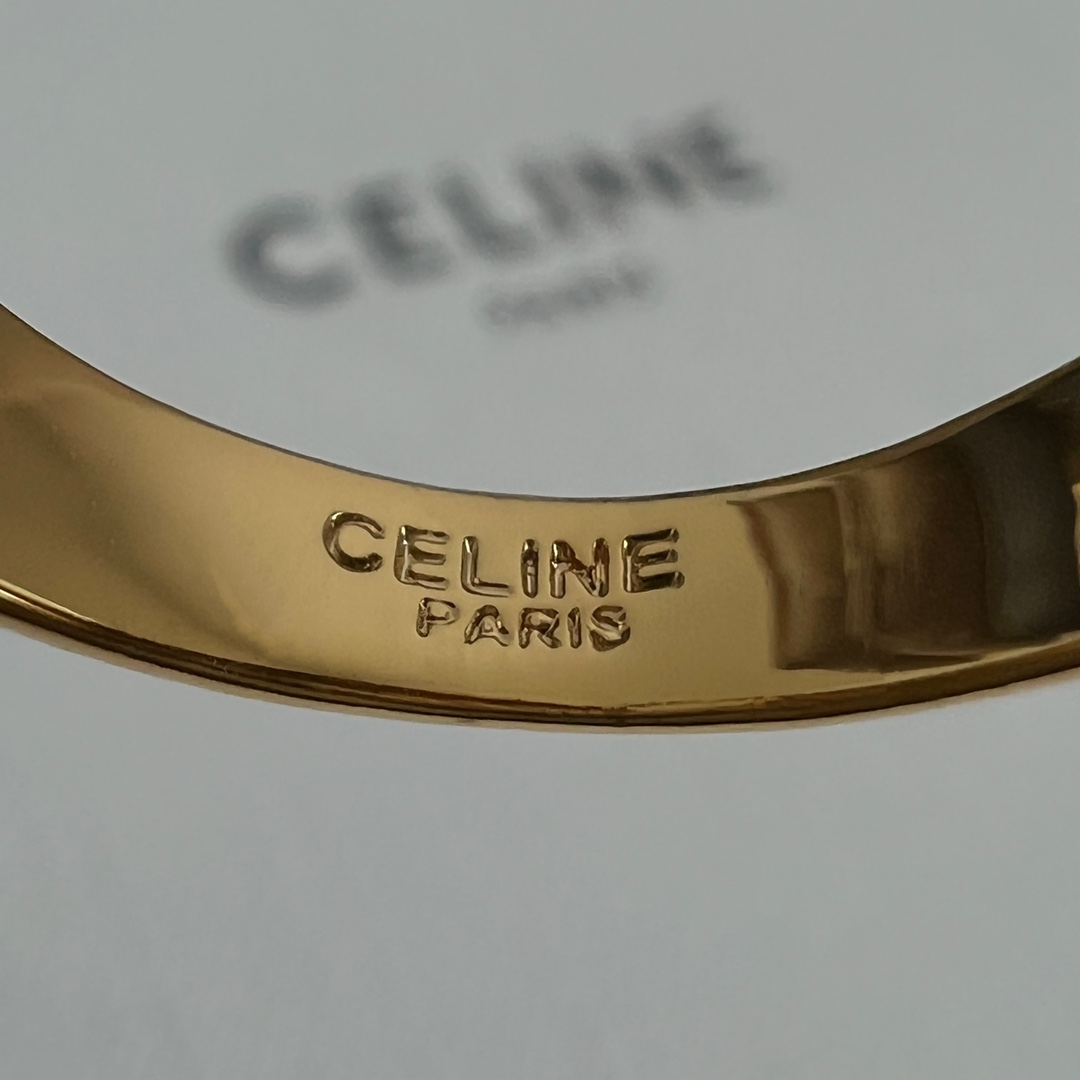Celine Jewelry Rings Spiral design