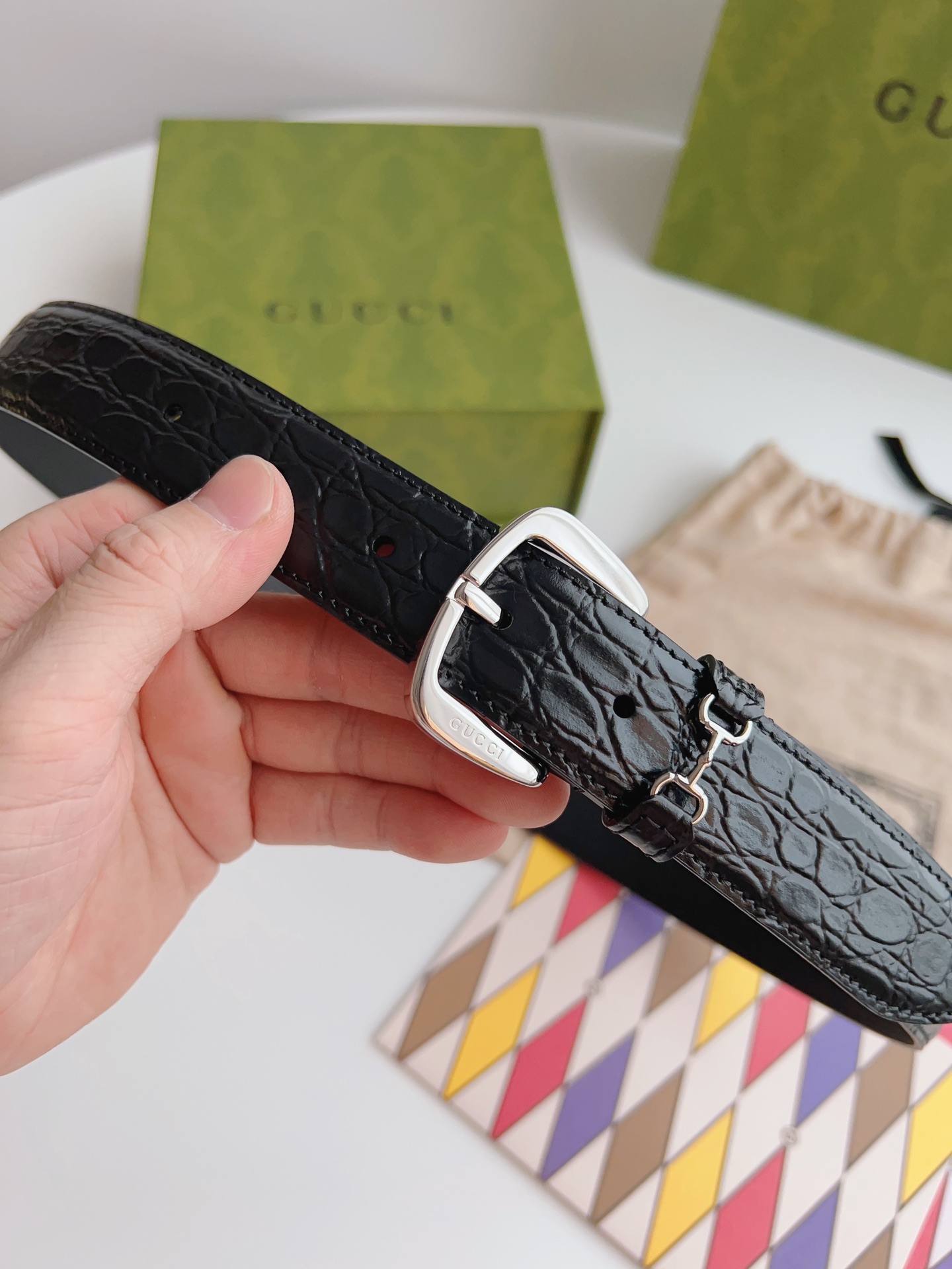 GUCCI Belt 014 22PJ071 3cm