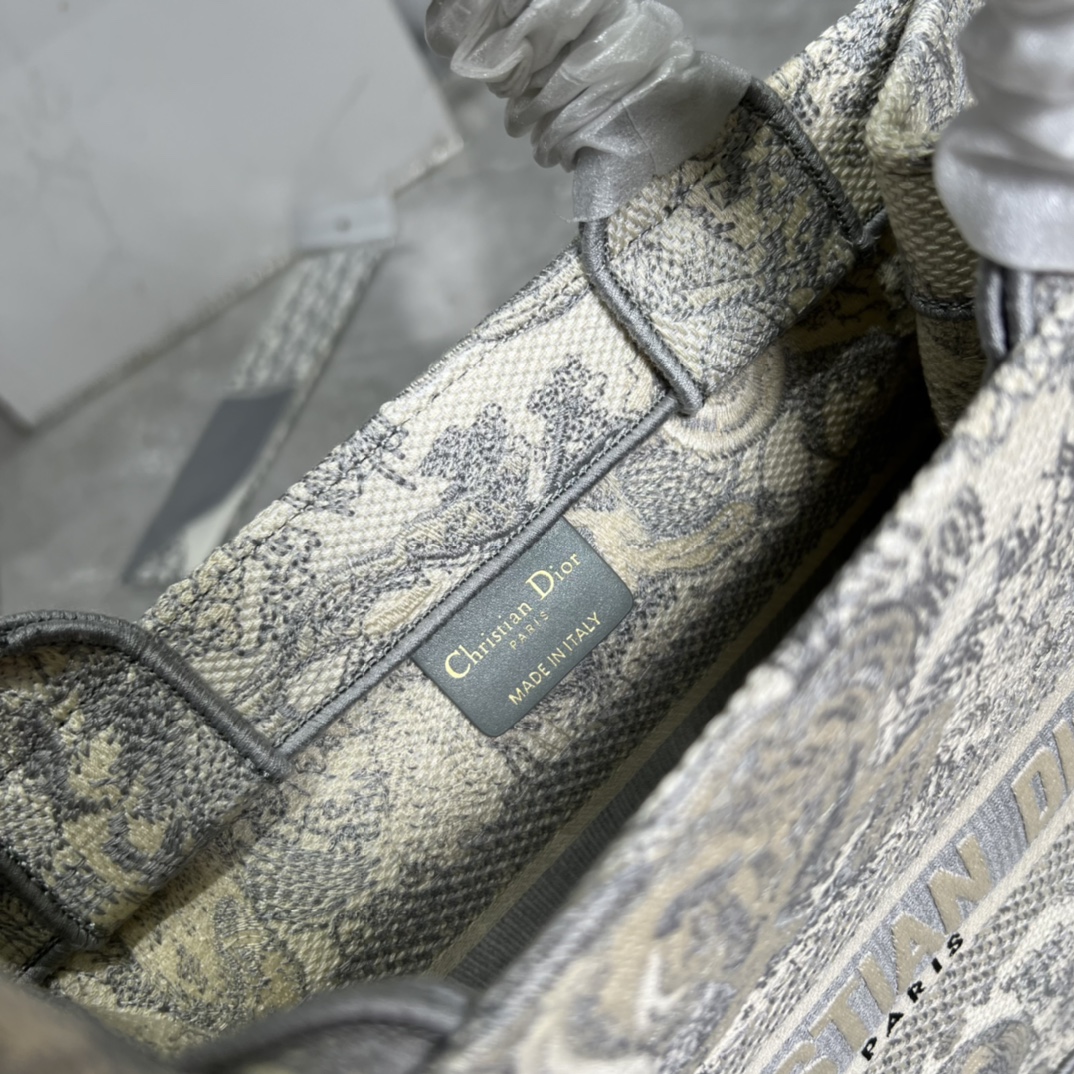 10A + top quality Small Dior Book Tote 0175 XB012 26cm