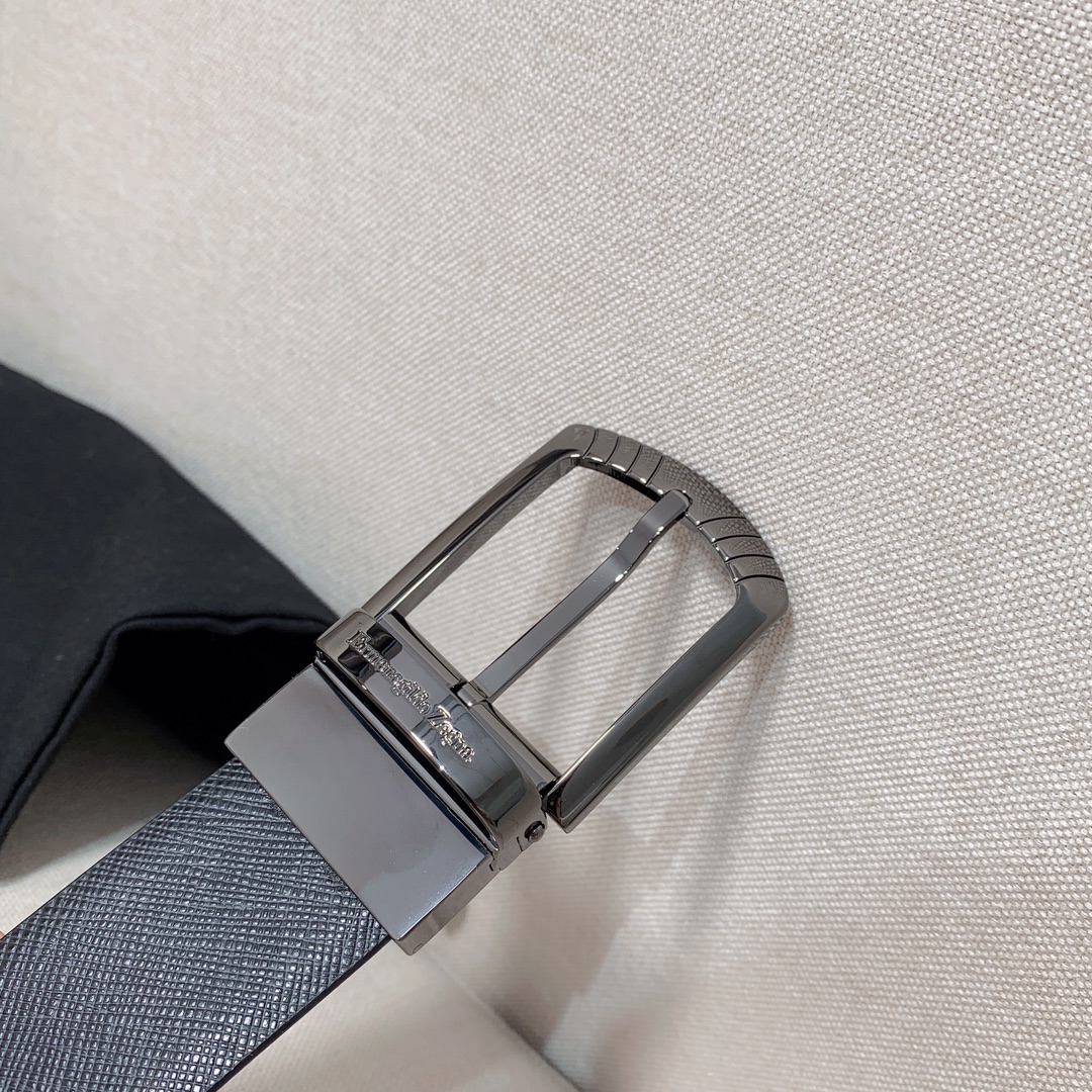 ZEGNA Belt 001 22PJ061 3.5cm