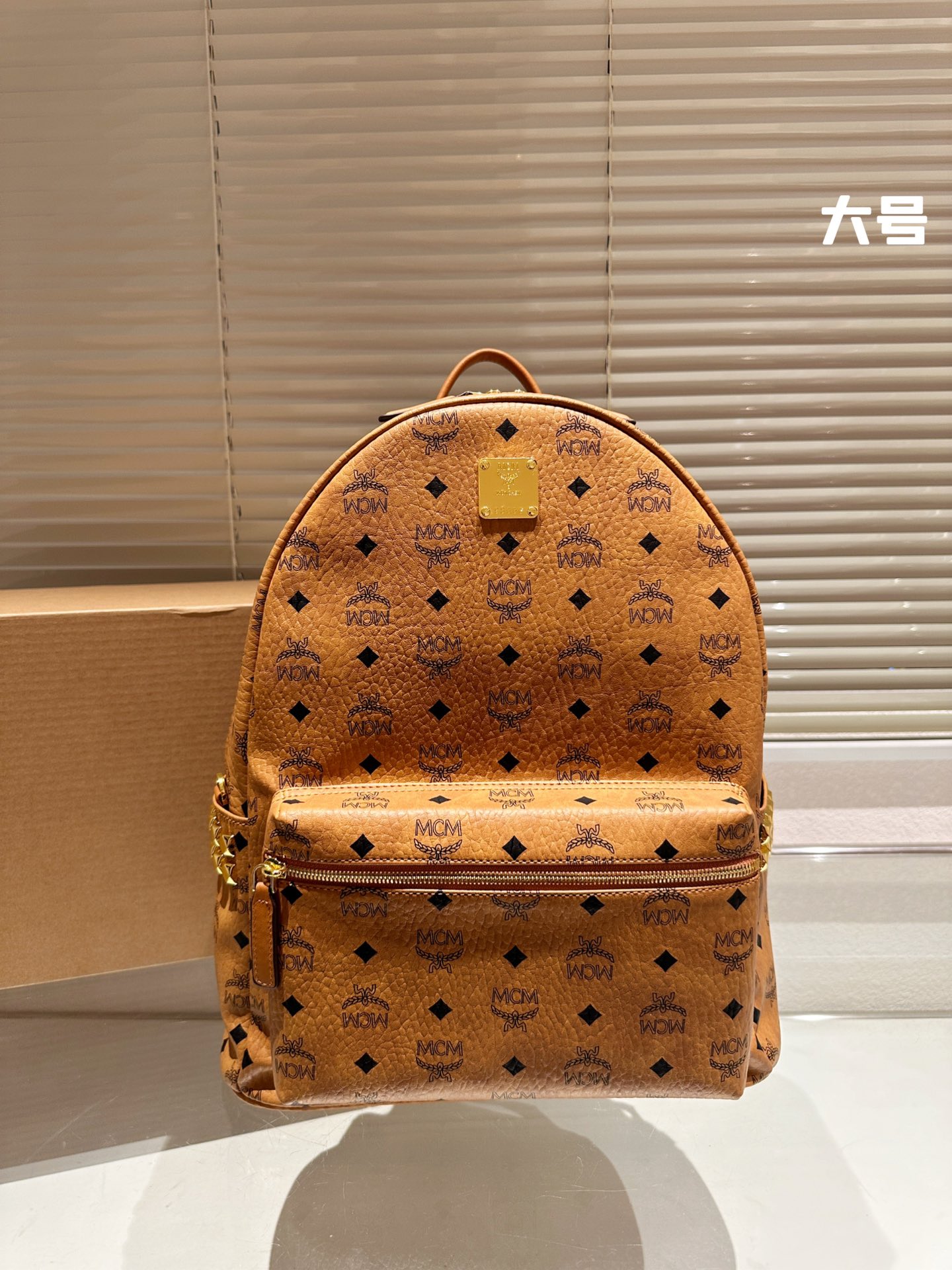 MCM Stark Backpack 028 LLS032 42cm