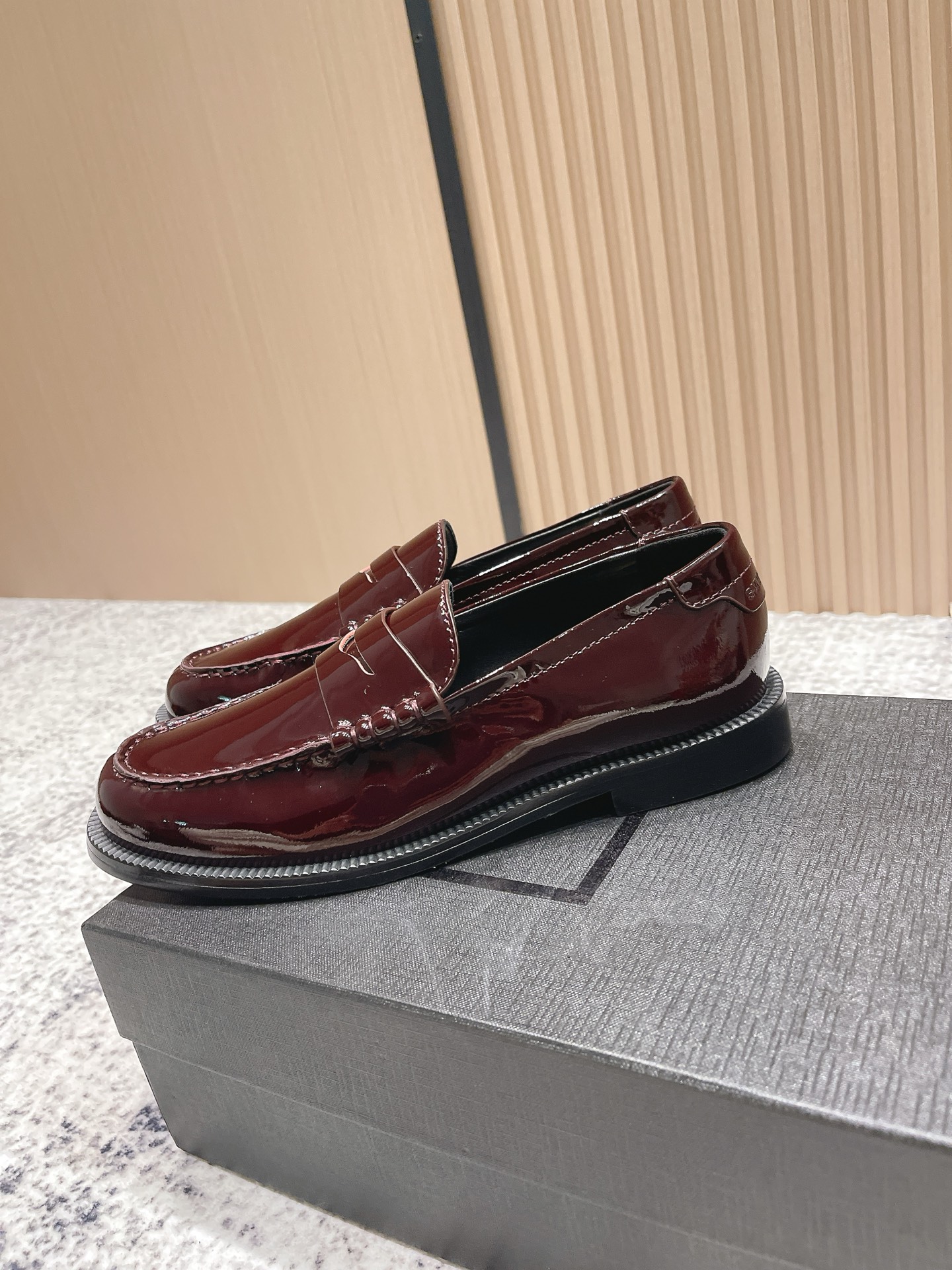Saint Laurent Shoes Loafers Cowhide