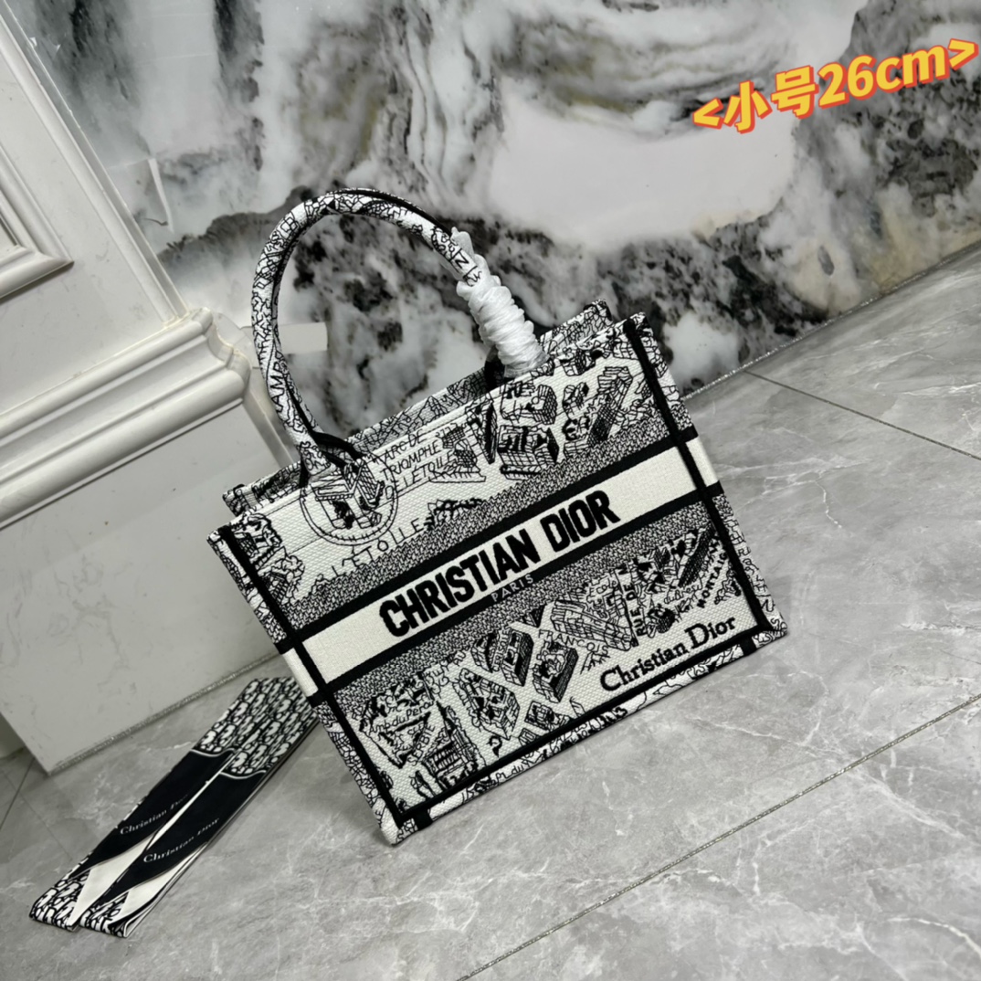 10A + top quality Dior Book Tote 0175 XB012022042 26-42cm