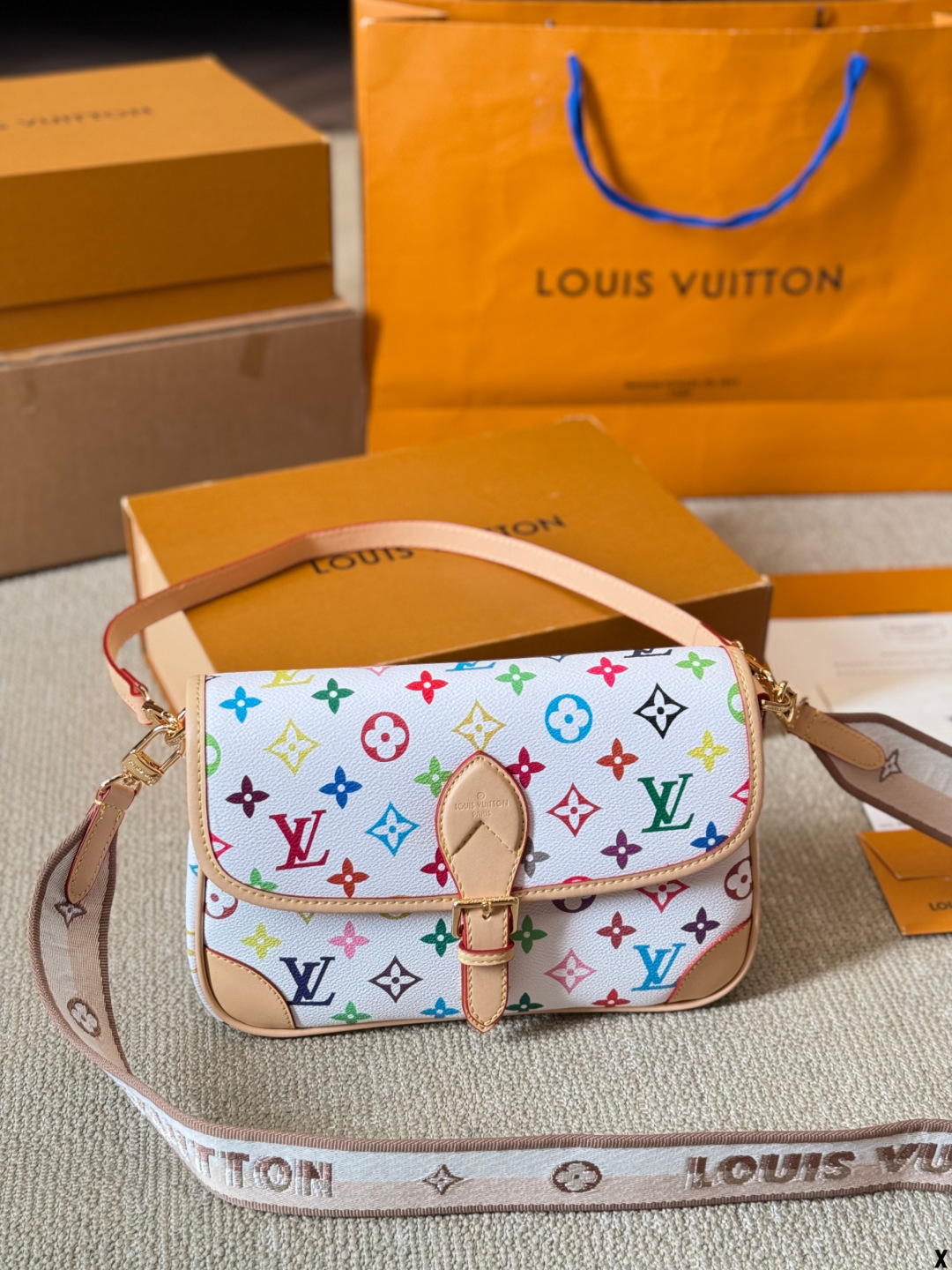 LV Diane Bag 089 DB091 25cm