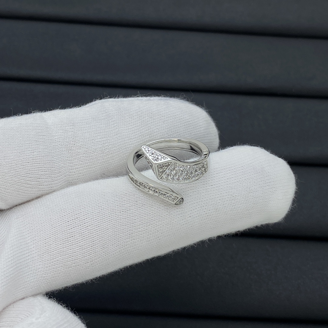 Prada Jewelry Rings Full Fine Drill