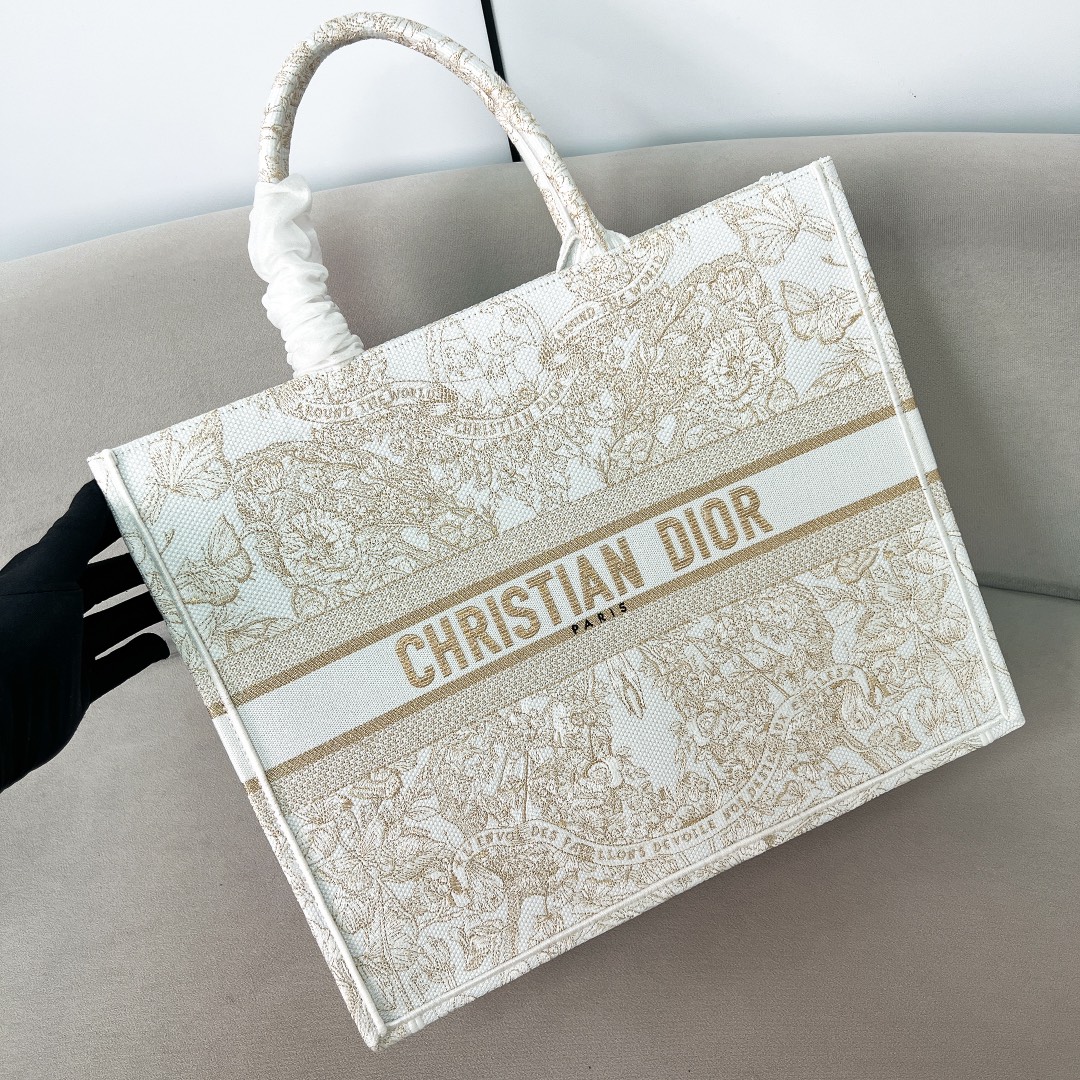 10A + top quality Large Dior Book Tote 1286 DLAM042 42cm