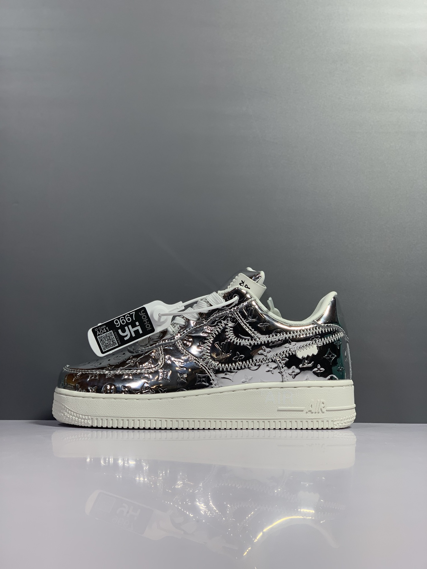 Air Force 1 LV Louis Vuitton Low Silver 1A9VG0