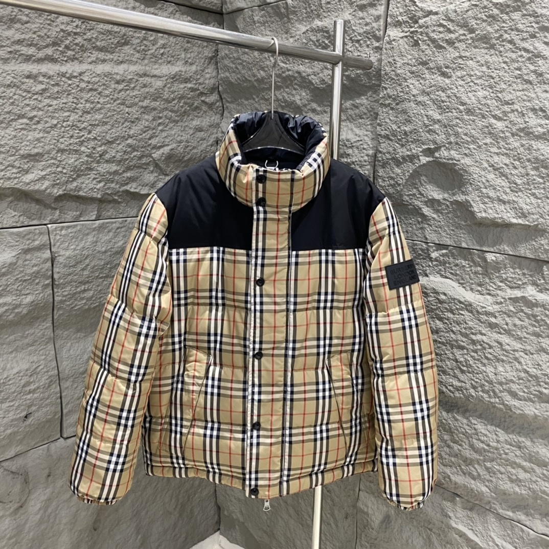 Burberry Down Jacket Men's Exclusive Clothes