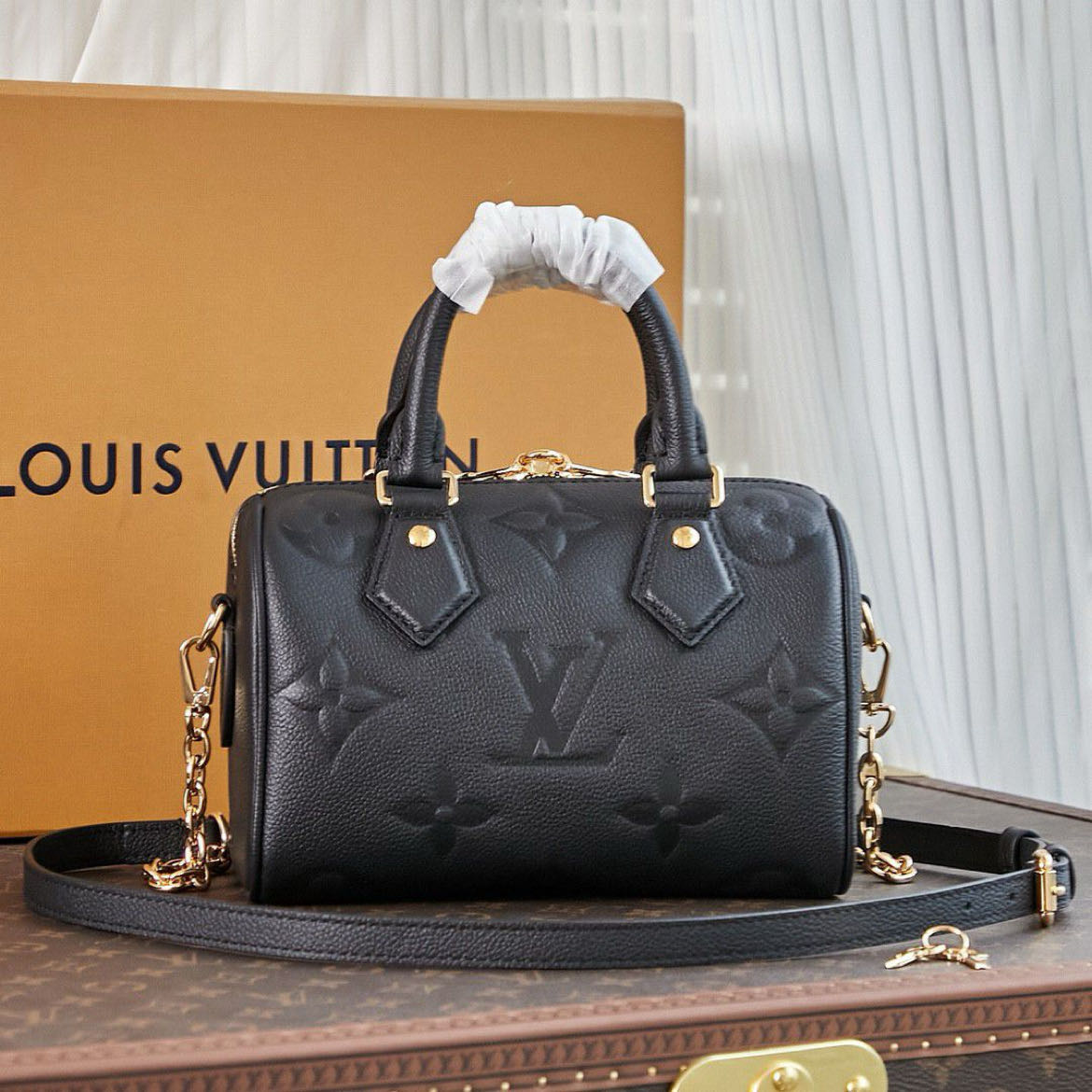LV Speedy Bandouliere 20 Bag M58953 LM051 20.5cm