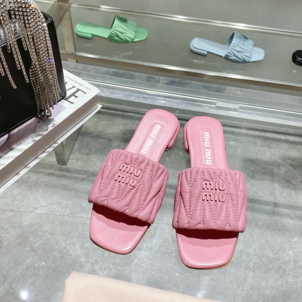 Miu Miu Shoes Open toed women's slippers