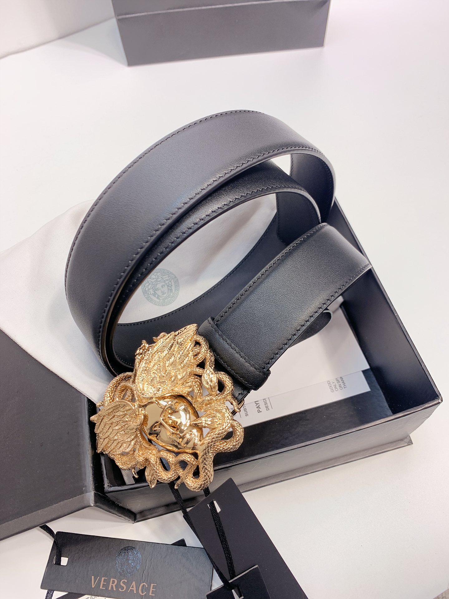 Versace Belt 007 22PJ091 3.5cm