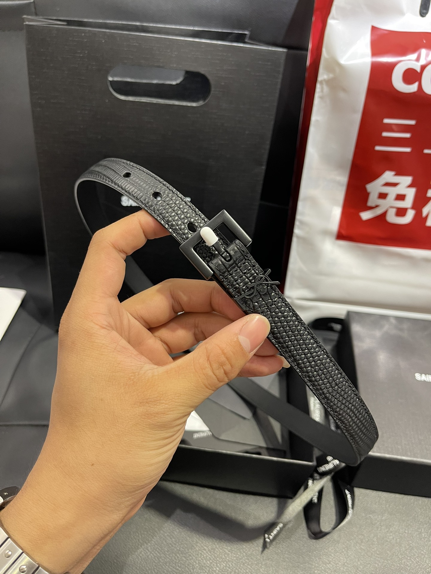 YSL Belt 008 22PJ081 2cm