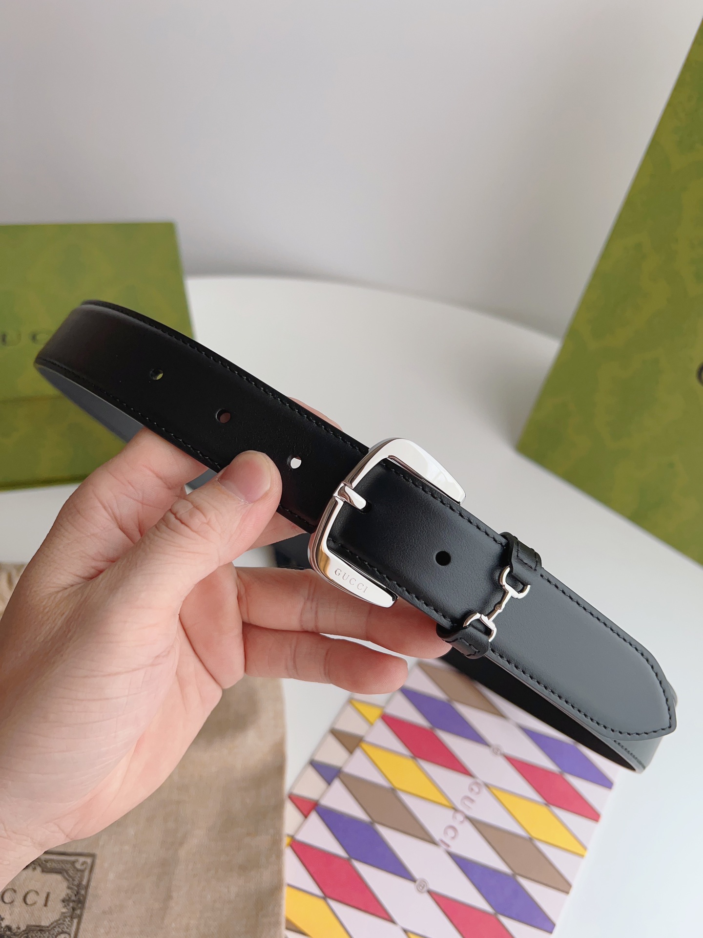 GUCCI Belt 014 22PJ071 3cm