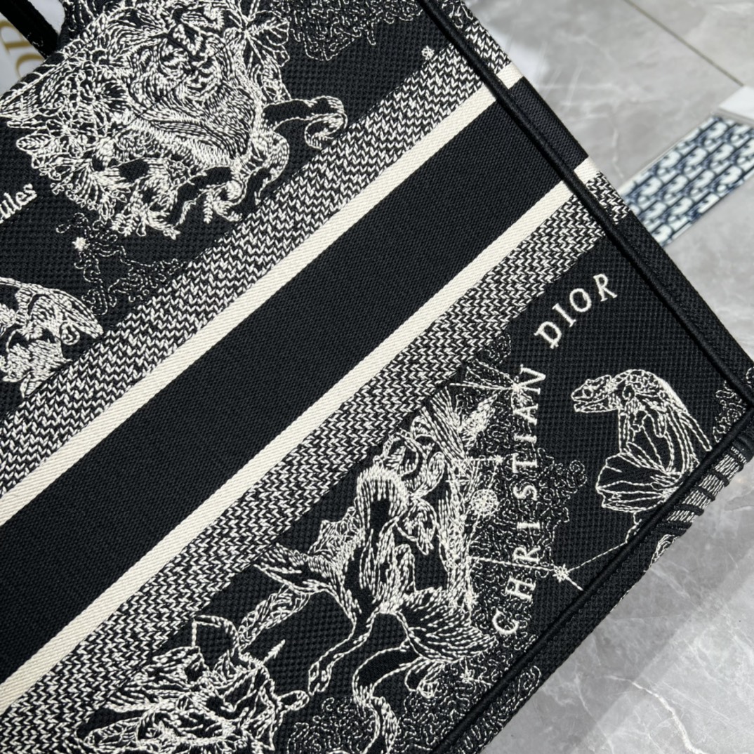 10A + top quality Medium Dior Book Tote 0175 XB022 36cm