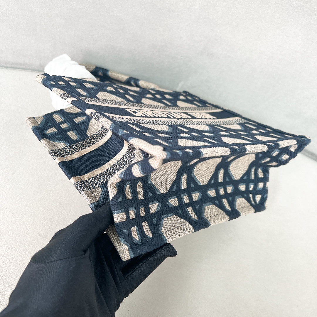 10A + top quality Small Dior Book Tote 1265 DLAM012 26.5cm