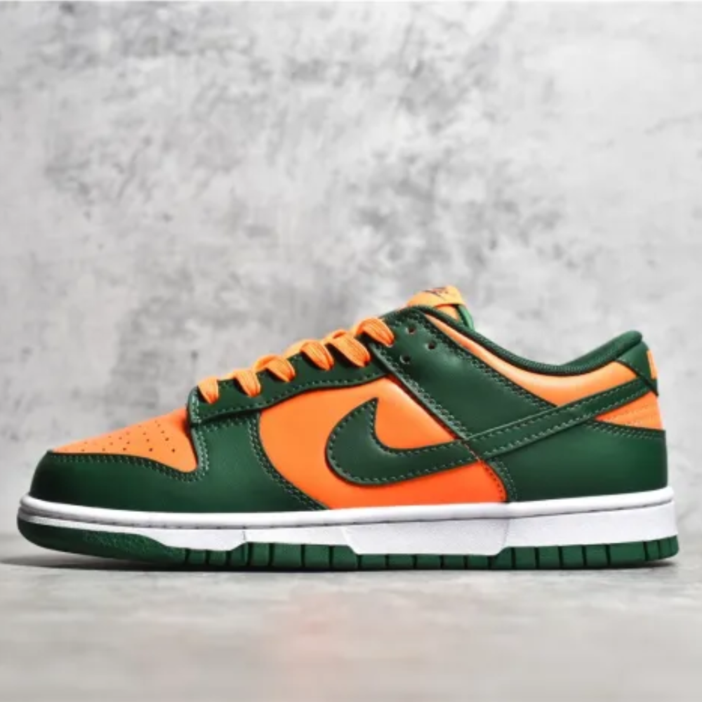 NK Dunk Low Retro  Miami Hurricane  DD1391-300
