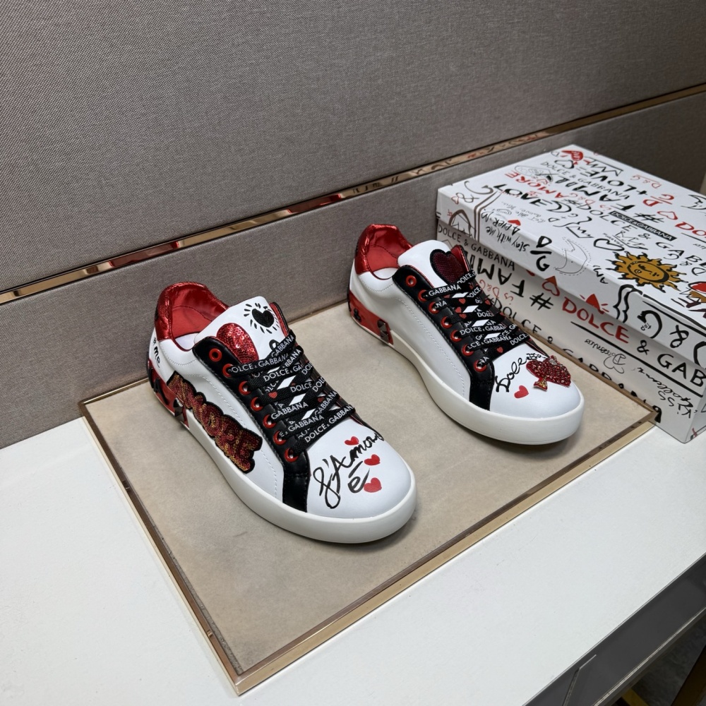 D&G Shoes Casual Shoes Real Leather Shoe