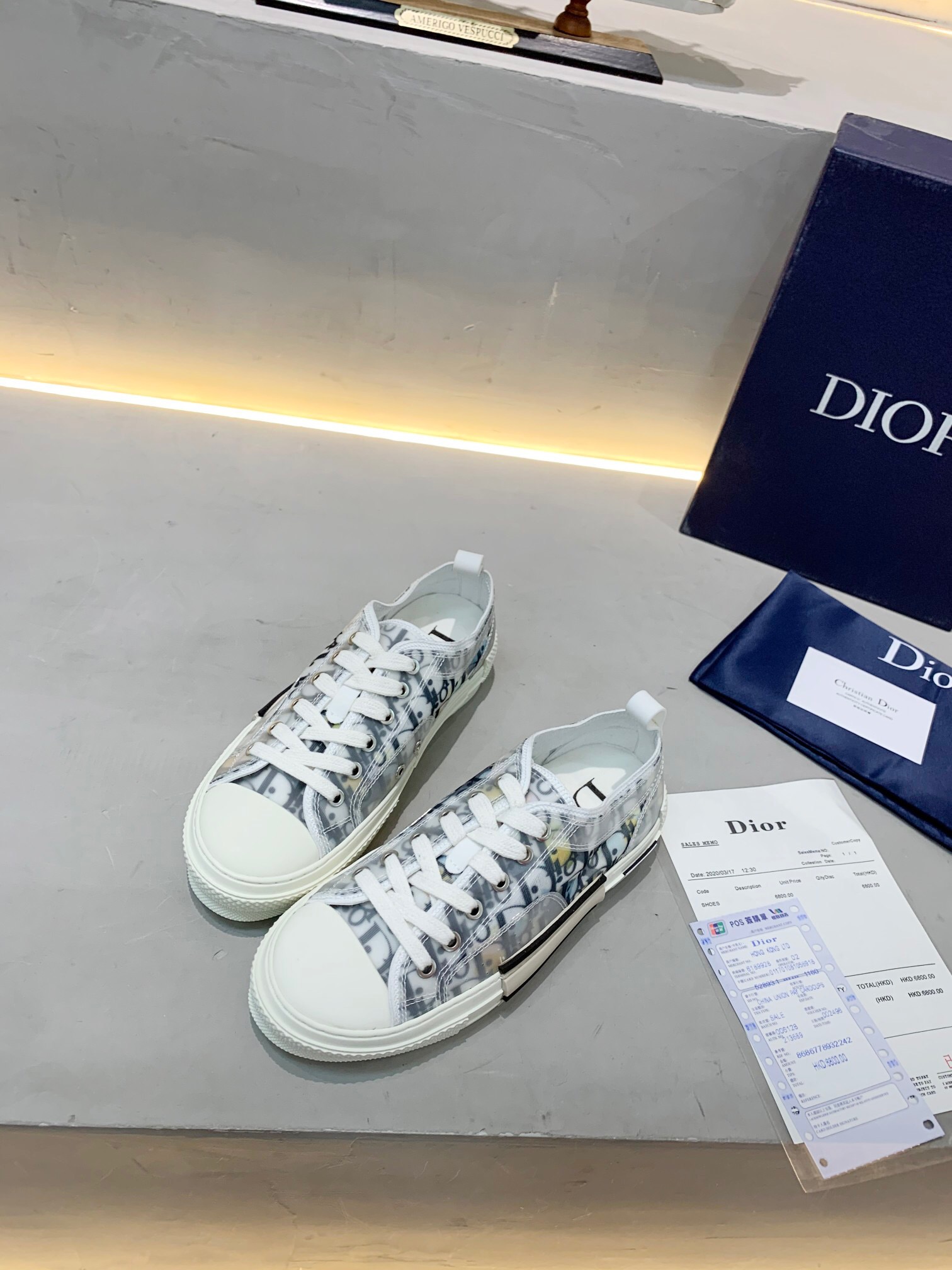 Dior&Kaws帆布鞋072