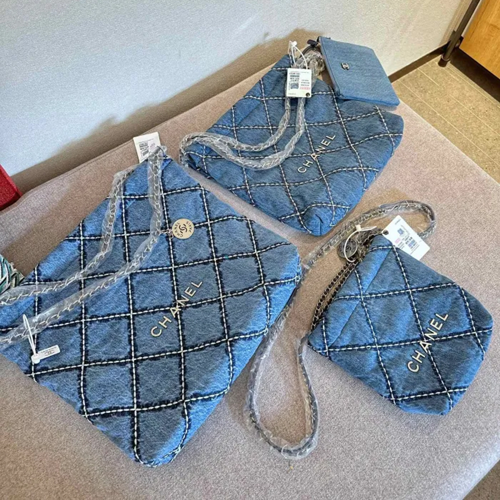 Chanel Denim Shoulder Bag LM042 20-40cm