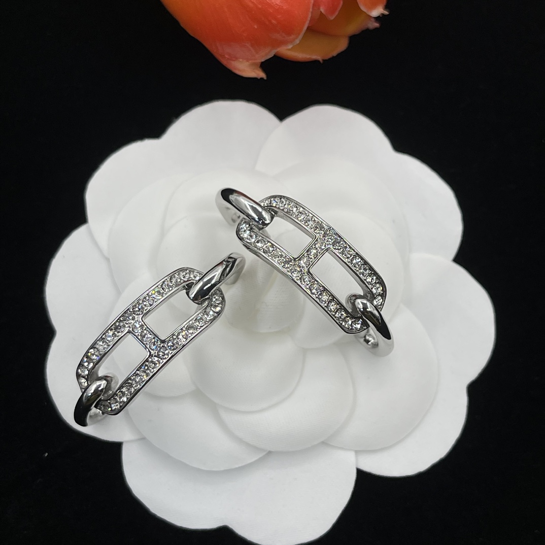 Hermes Earring Jewelry Fine Diamond Ring
