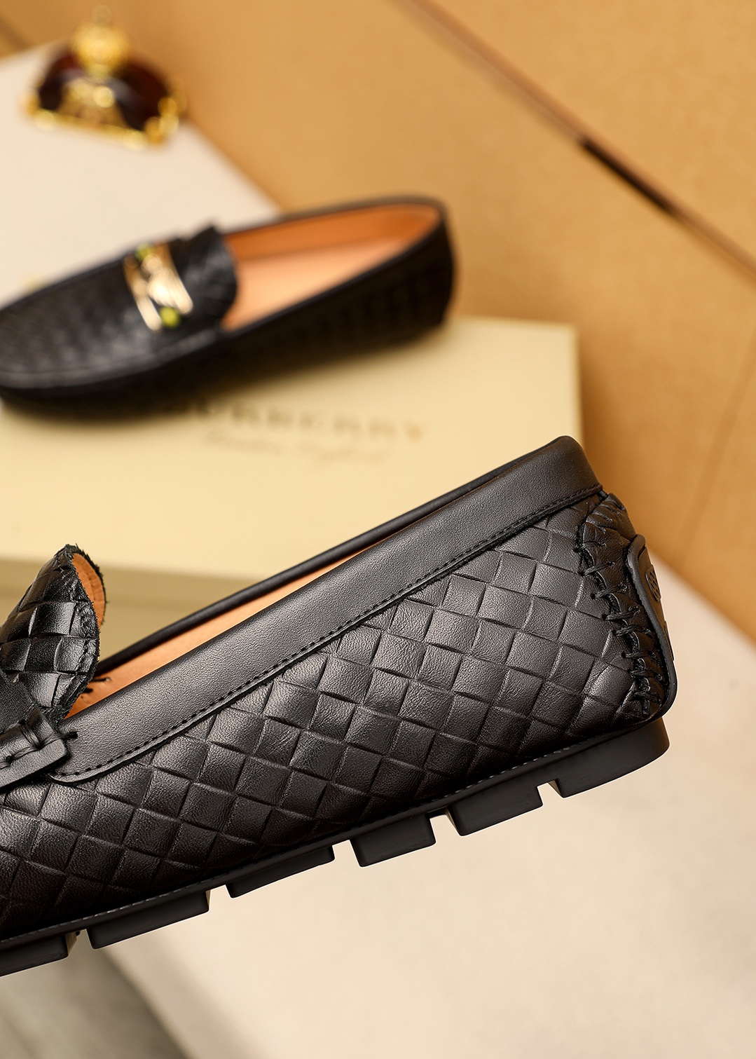 Burberry Shoes Leather Shoes Cowhide Cowhide