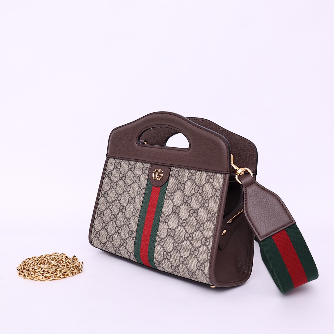 GUCCI Ophidia small tote with Web  693724