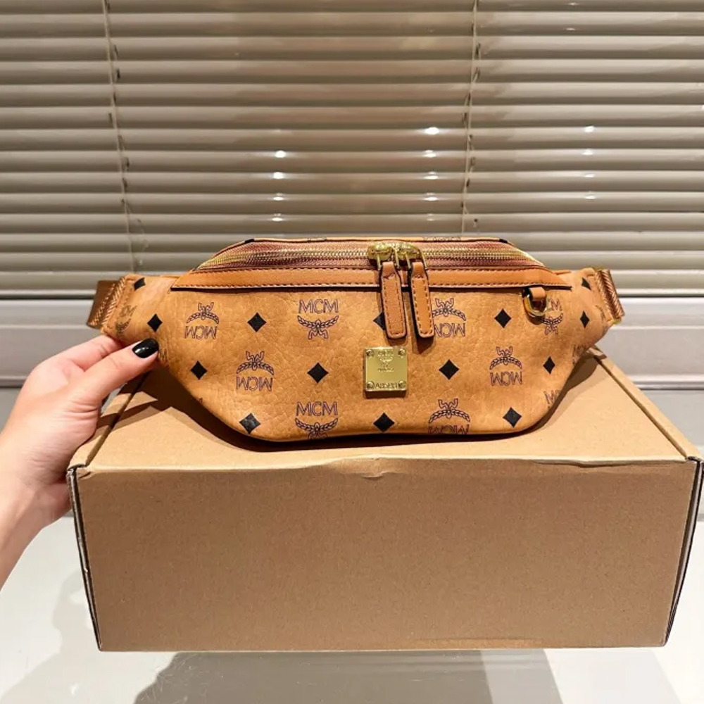 MCM Stark Waist Bag 033 LLS531 34cm