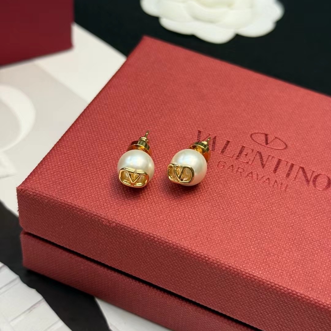 Valentino Jewelry Earring Mini Pearl Stud Earrings