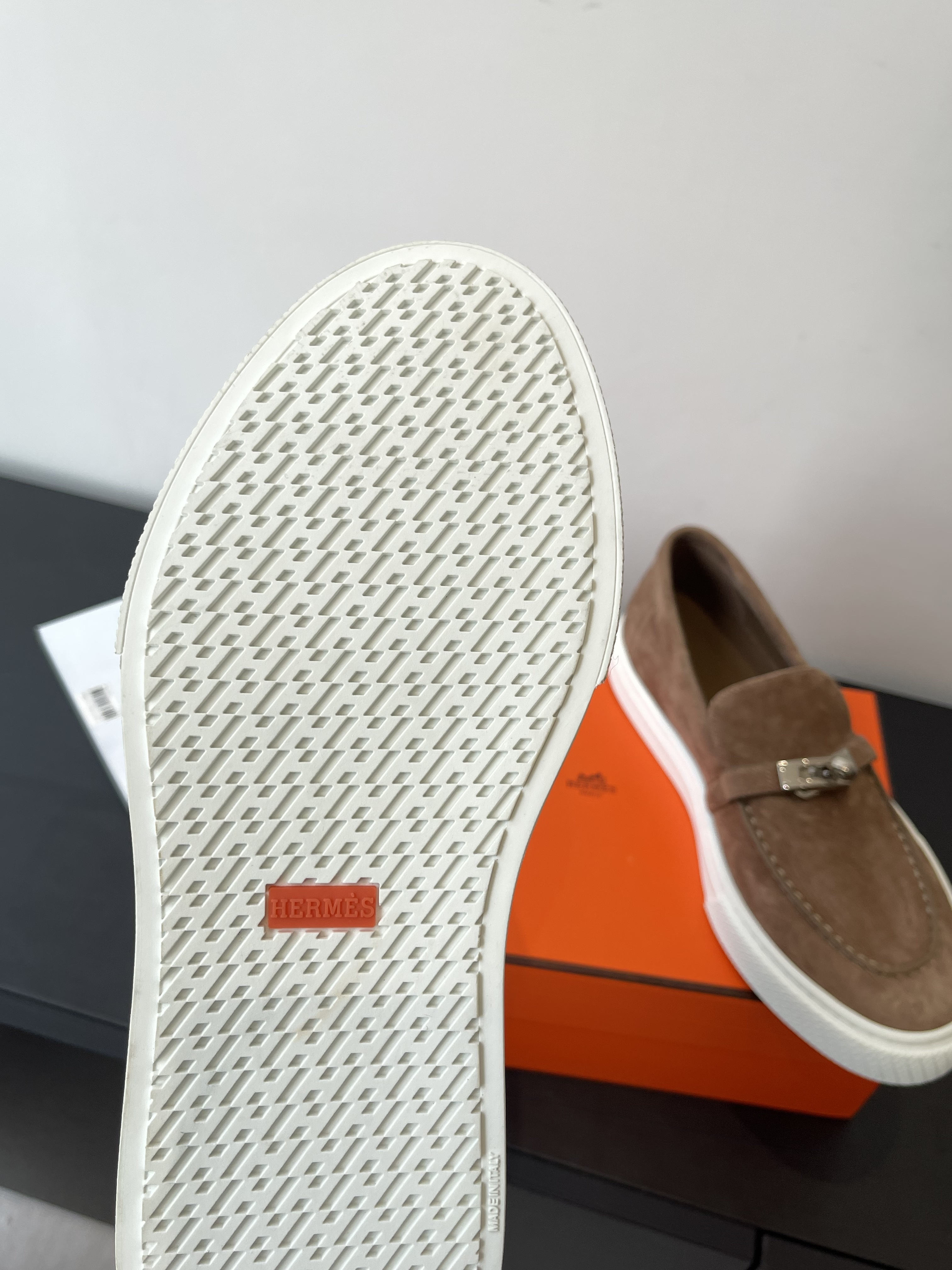 Hermes Shoes Loafers Cowhide