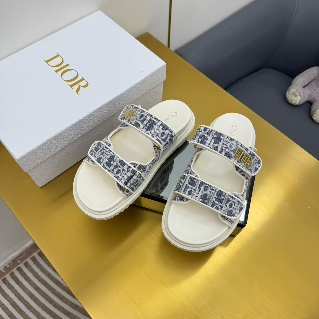Dior Shoes Dior Velcro Women's Slippers