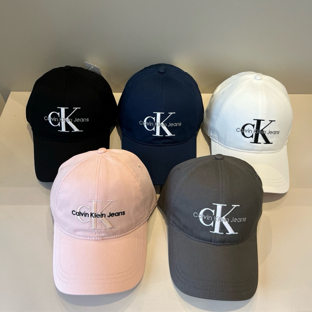 CK Hat Embroidered Logo Baseball Cap Accessories