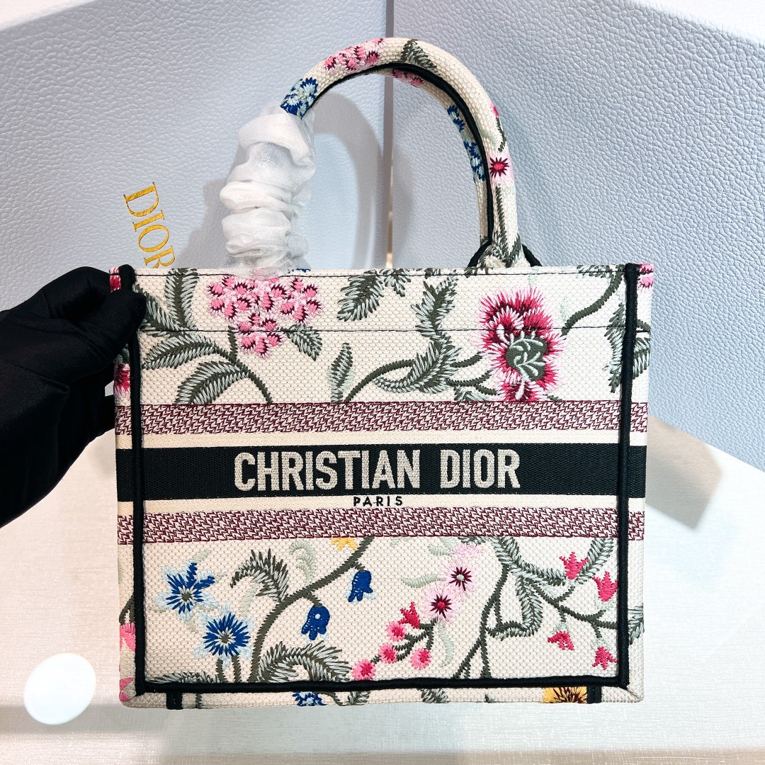 10A + top quality Small Dior Book Tote 1265 DLAM012 26.5cm