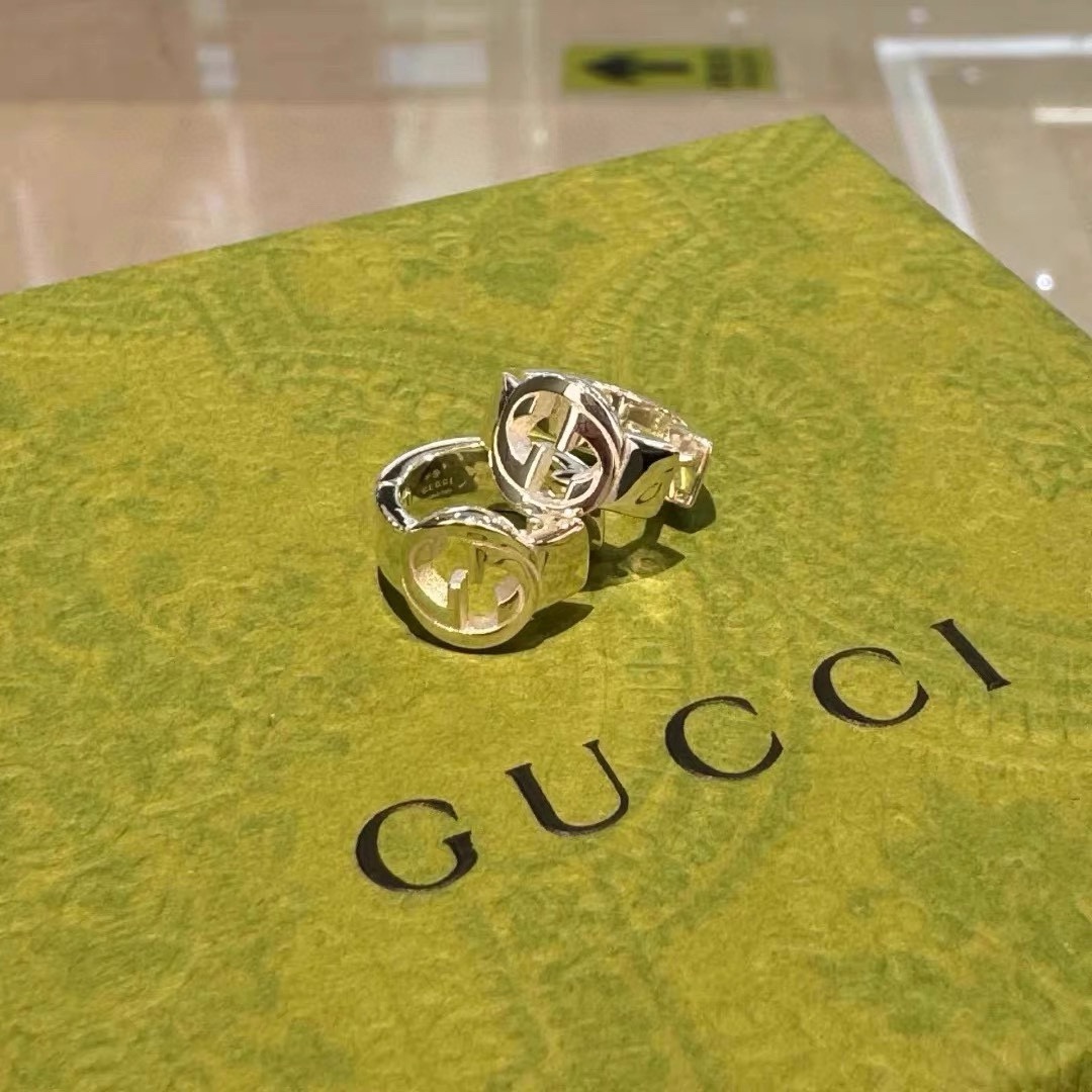 Gucci Jewelry Earring Glossy double G earrings Earrings Trademark Earrings