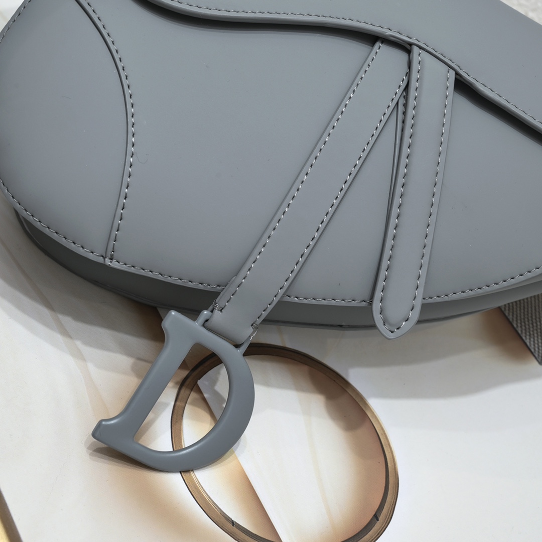 Saddle Bag Gray Matte 6680 XB012 25.5cm