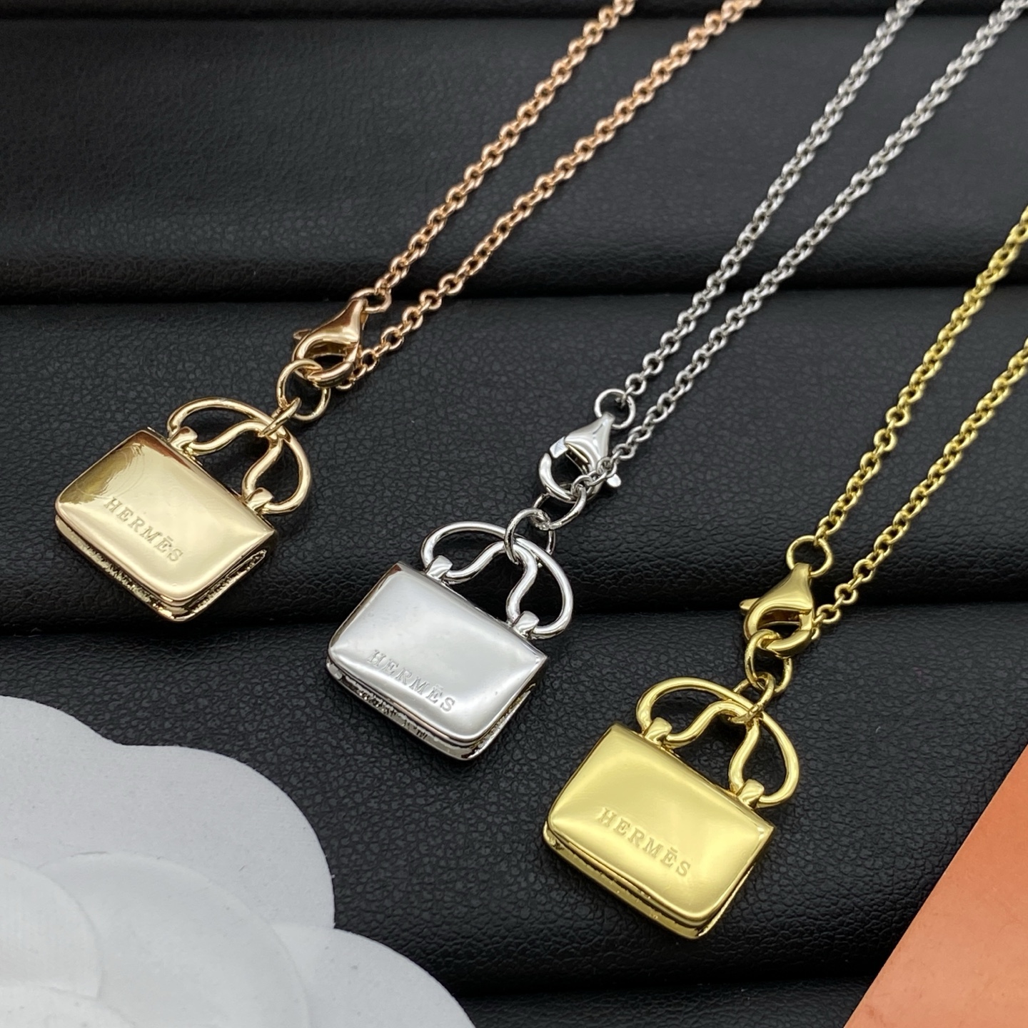 Hermes Jewelry Bracelets  Fine Drill Lock Design