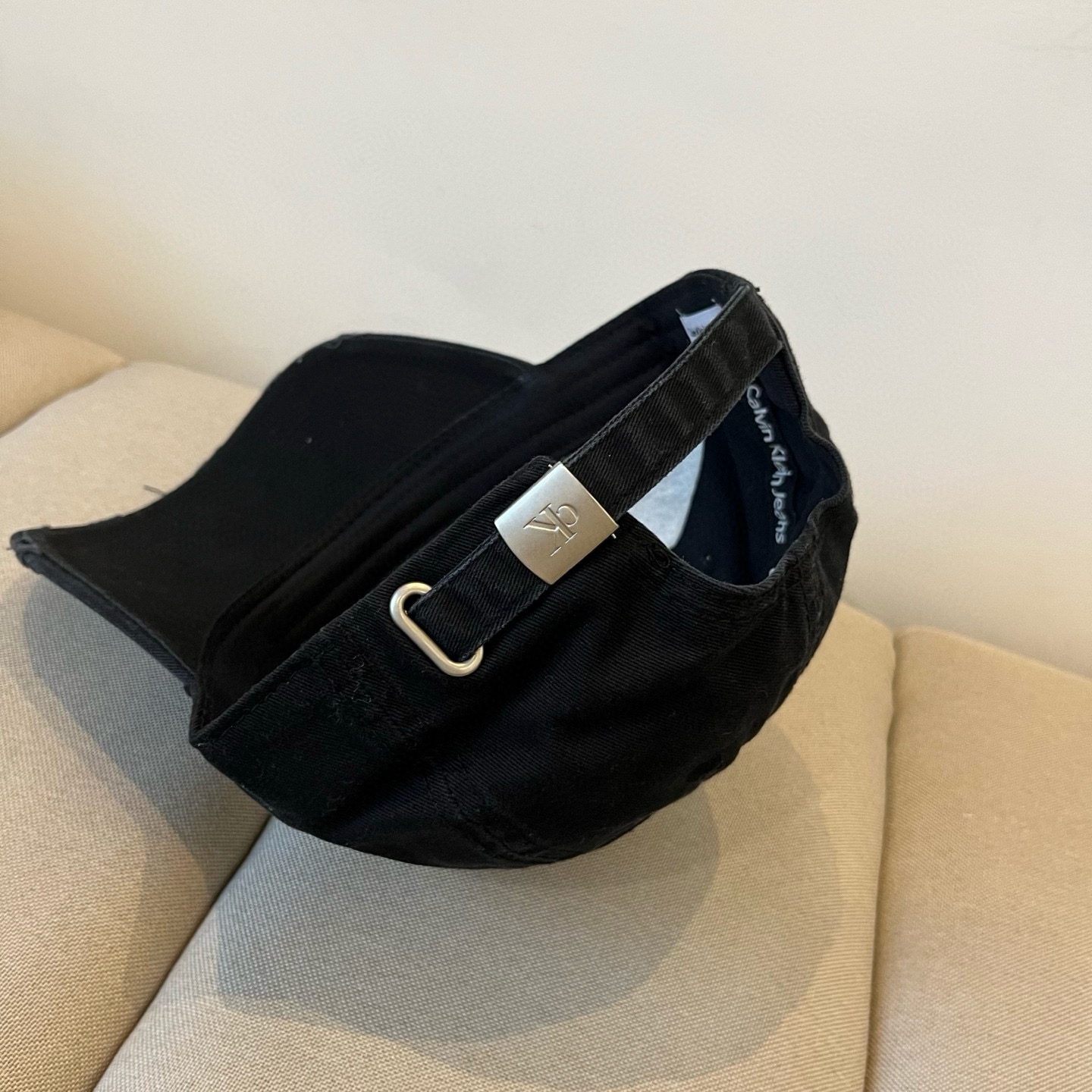 CK Hat Labeled Logo Baseball Cap Accessories