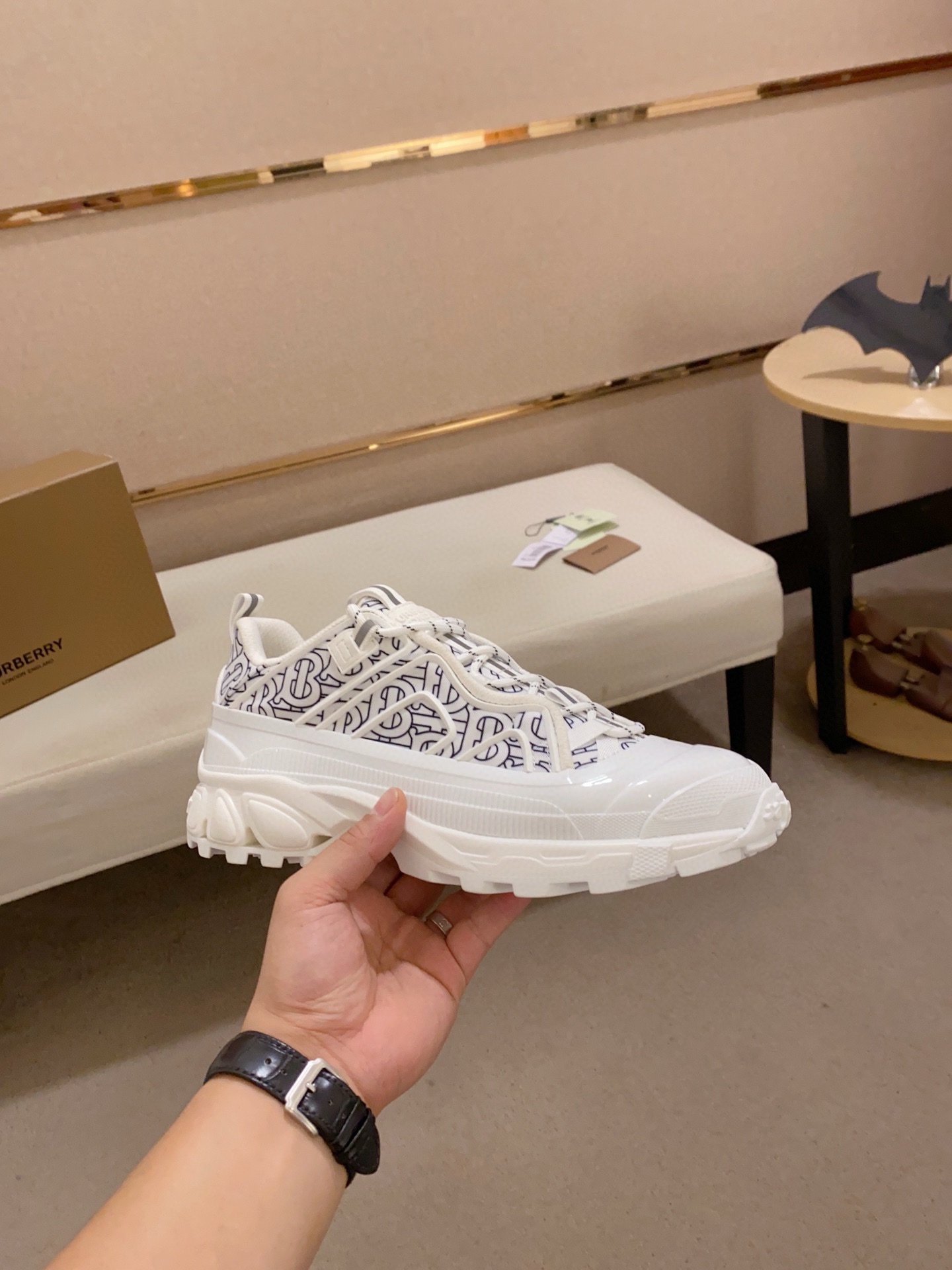 Burberry Shoes Casual Shoes Cowhide